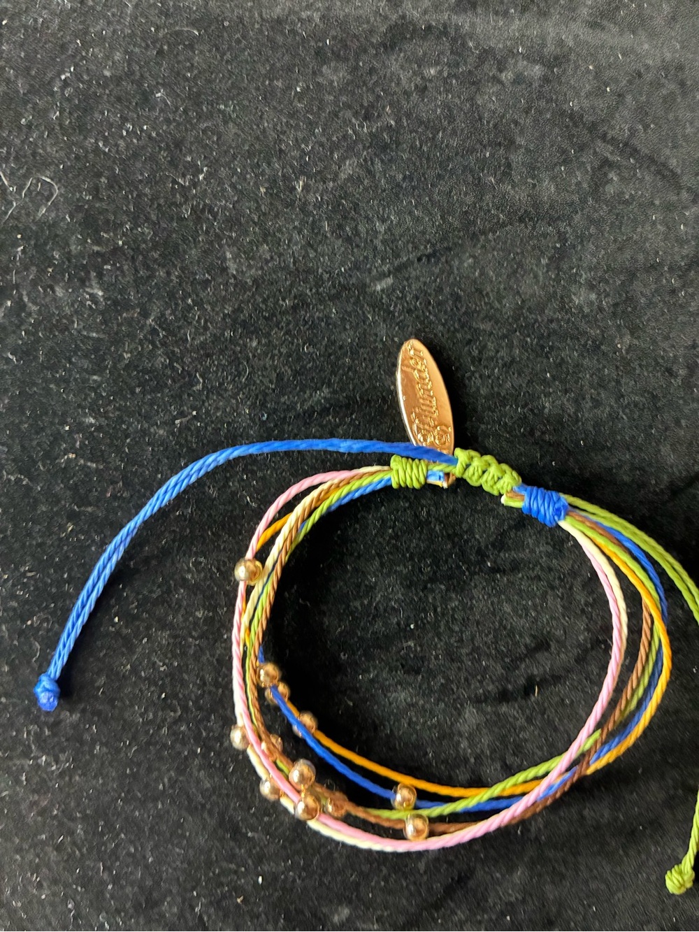 Plunder New Multi-Color Adjustable Bracelet Friendship Bracelet With Beads - Picture 4 of 6